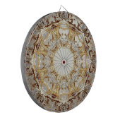 Ornate Gold Dartboard Dartbord (Voorkant Links)