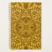 Ornate gold floral pattern with symmetrical planner (Voorkant)