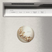 Ornate Gold Flourish Magnet (Insitu (Vaatwasser))
