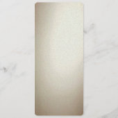 Ornate Gold Flourish Menu (Achterkant)