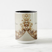Ornate Gold Flourish Mug Mok (Midden)