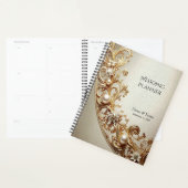 Ornate Gold Flourish Planner (Display)
