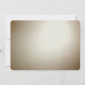 Ornate Gold Flourish Save The Date (Achterkant)