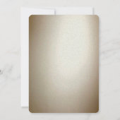 Ornate Gold Flourish Save The Date (Achterkant)