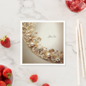 Ornate Gold Flourish Servet (Insitu)