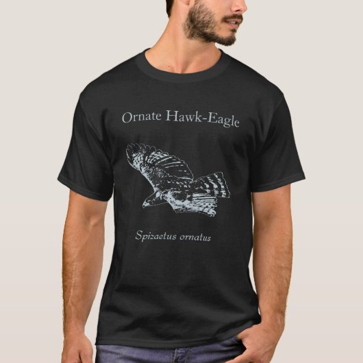 Ornate Hawk-Eagle T-shirt (Voorkant)