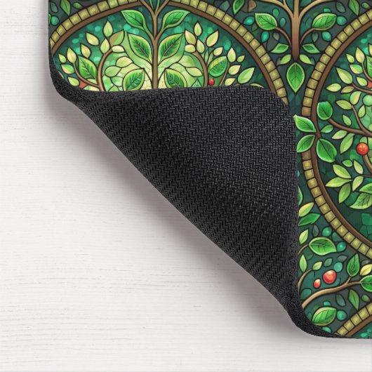 Ornate mousepad design featuring a repeating  muismat (Hoek)