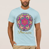 Ornate Namaste Kaleidoscope T-shirt (Voorkant)