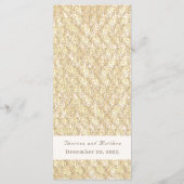 Ornate Roses Plat Menu (Achterkant)
