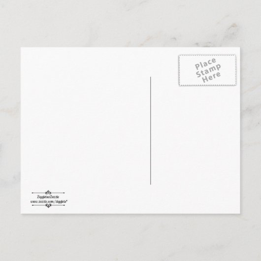 Ornate Save the Date Kies Een Kleur Aankondigingskaart (Achterkant)