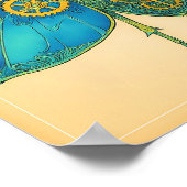 Ornate Technical Diagram: Steampunk Insect Poster (Hoek)