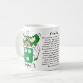 Ornelas Familiecolat van de Mok van wapens (Voorkant links)