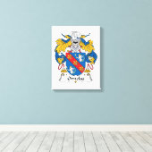 Ornelas Family Crest Canvas Afdruk (Insitu (Houten vloer))
