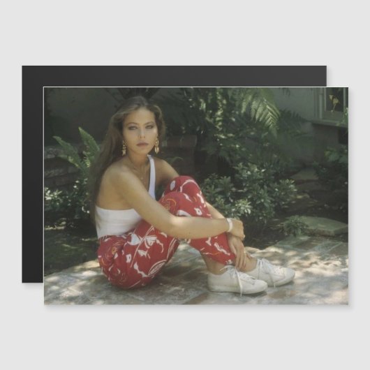 Ornella Muti Magnetische Kaart (Voorkant / Achterkant)