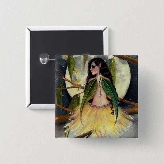 Ornella Vierkante Button 5,1 Cm (Voorkant /achterkant)