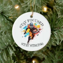 Ornement Ceramic NFL motivatie Keramisch Ornament