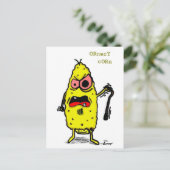 Ornery Corn Briefkaart (Staand voorkant)