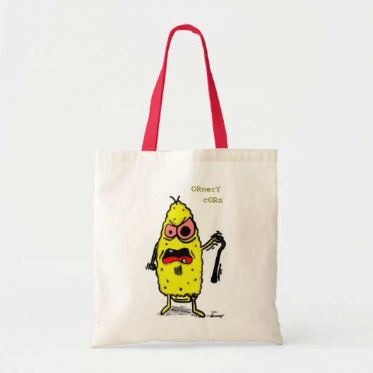 Ornery Corn Canvas tas (Voorkant)