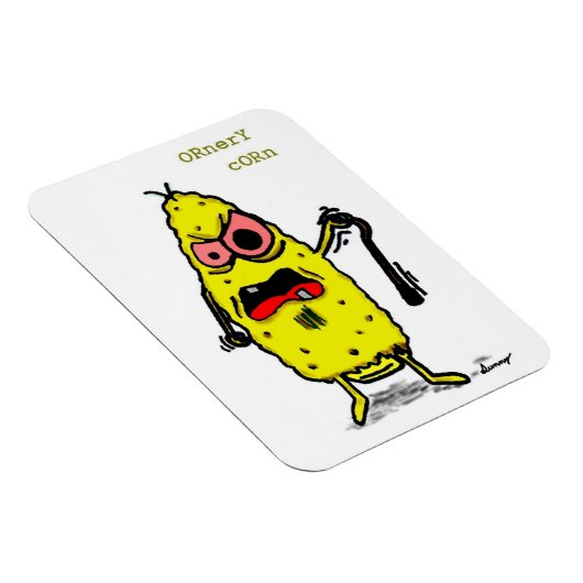 Ornery Corn Flexible Magnet Magneet (Rechterzijde)