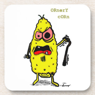 Ornery Corn Onderzetters - set van 6