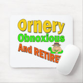 Ornery Obnoxious Retiree Muismat (Met muis)