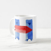 Ornithoblogisch: Ik ben bij haar mok (Voorkant links)