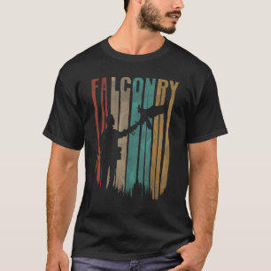 Ornithologie Birder Falconer Falconry Hunting Vint T-shirt