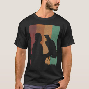 Ornithologie Vogelaar Valkenier Valkerij Jagen Vin T-shirt
