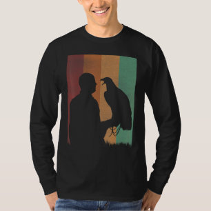 Ornithologie Vogelaar Valkenier Valkerij Jagen Vin T-shirt
