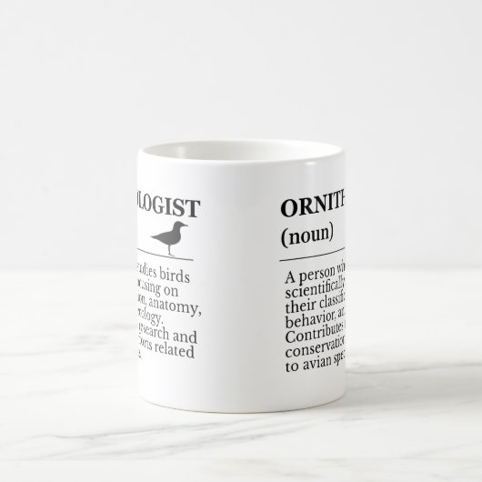 Ornithologist Definition - Vogelkunde (Birdwatchin Koffiemok (Center)