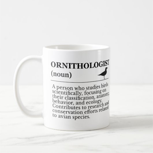 Ornithologist Definition - Vogelkunde (Birdwatchin Koffiemok (Links)