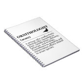 Ornithologist Definition - Vogelkunde (Birdwatchin Notitieboek (Rechterzijde)