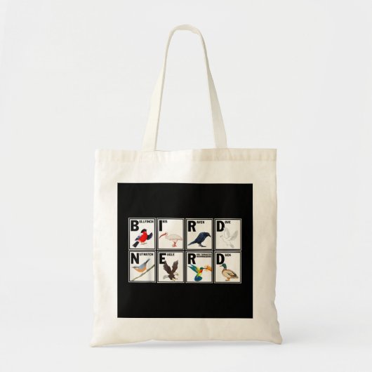 Ornitholoog Bird Nerd Lover Gift Birdwatcher Bir Tote Bag (Voorkant)