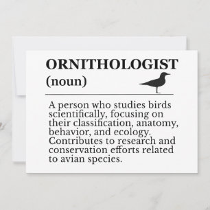 Ornitholoog Definitie - Vogelkunde (Vogels Kijken Kaart