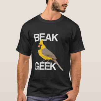 Ornitholoog Nerds Beak Geek Vogelwaarnemer T-shirt