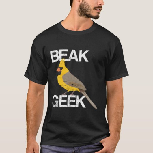 Ornitholoog Nerds Beak Geek Vogelwaarnemer T-shirt (Voorkant)