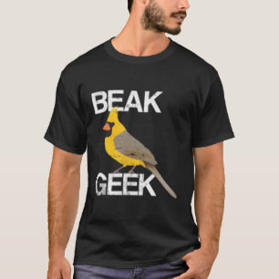 Ornitholoog Nerds Beak Geek Vogelwaarnemer T-shirt