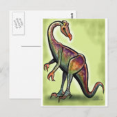 Ornithomimus Briefkaart (Voorkant / Achterkant)