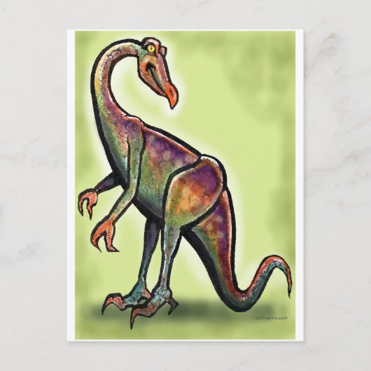 Ornithomimus Briefkaart (Voorkant)