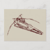 ornithopter briefkaart (Voorkant)