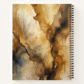 Oro en las Arenas Notitieboek (Achterkant)