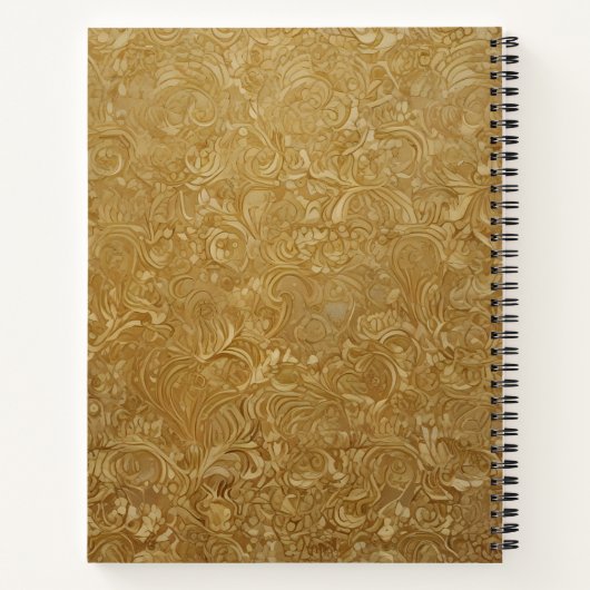 Oro Floral Notitieboek (Achterkant)