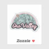 Oro Valley, Arizona  Sticker (Vel)