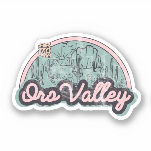 Oro Valley, Arizona  Sticker (Voorkant)