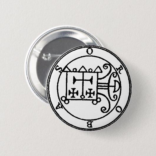 Orobas Sigil Button (Voorkant /achterkant)