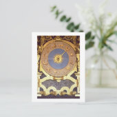 Orologio Zodicale (Zodiac Clock) (fresco en gilde) Briefkaart (Staand voorkant)