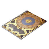 Orologio Zodicale (Zodiac Clock) (fresco en gilde) Notitieboek (Linkerzijde)