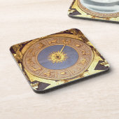 Orologio Zodicale (Zodiac Clock) (fresco en gilde) Onderzetter (Linkerzijde)