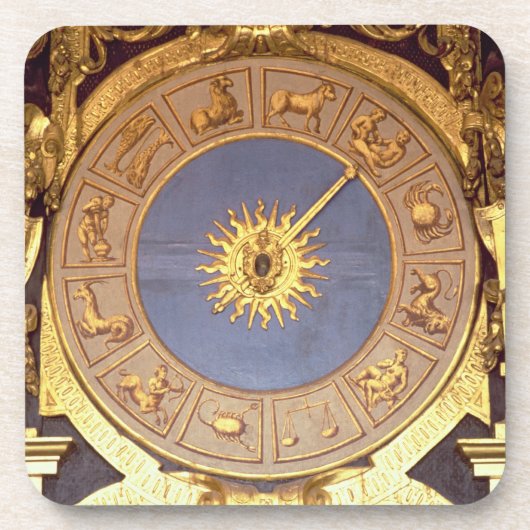 Orologio Zodicale (Zodiac Clock) (fresco en gilde) Onderzetter (Voorkant)
