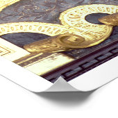 Orologio Zodicale (Zodiac Clock) (fresco en gilde) Poster (Hoek)